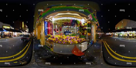 view  street vendor campbell lane  india singapore alamy