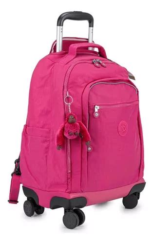 Mochila Mochila De Ruedas Kipling Escolar New Zea Color True Pink