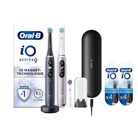 Oral B Io Series Duopack Elektrische Zahnb Rste Lade Reiseetui