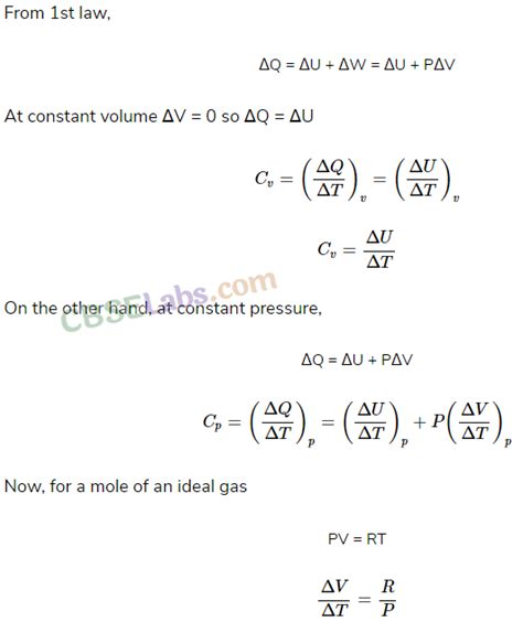 Thermodynamics Class 11 Notes Physics Chapter 12 Forstudents