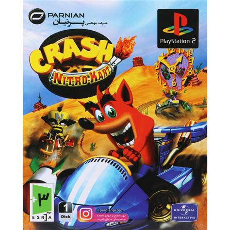 خرید Crash Nitro Kart Ps2 پرنیان تکنوسان