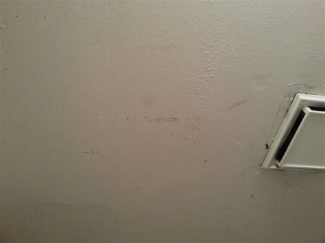 bathroom - Mold on Ceiling on Flat Paint - Home Improvement Stack Exchange