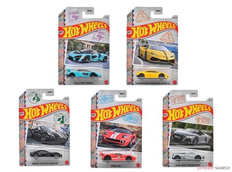 Hot Wheels Auto Motive Assort International Supercar Set Of Toy