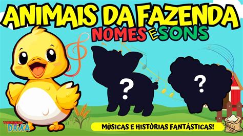 Aprenda A Ler E Descubra A Sombra E Os Sons Dos Animais Da Fazenda