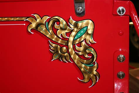 Gold Leaf Fire Decals