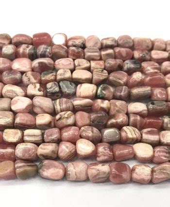 Rhodochrosite Chip Nugget Beads Raw Rhodochrosite Beads For Sale