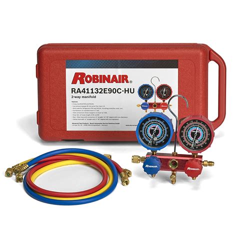 Robinair RA 41132E90C 2 Way Manifold R32 410A HVACTOOLS Australia