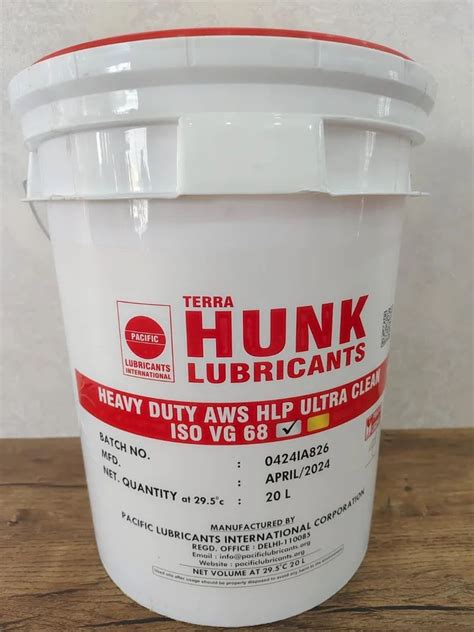 Hydraulic Oil Hunk Heavy Duty Aws Hlp Ultra Clean Hydraulic Oil At