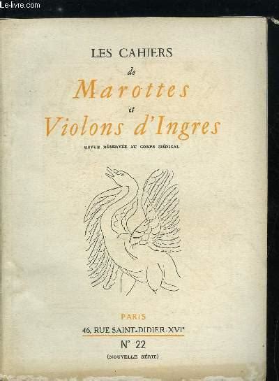 Les cahiers de Marottes et Violons d Ingres nouvelle série n 22