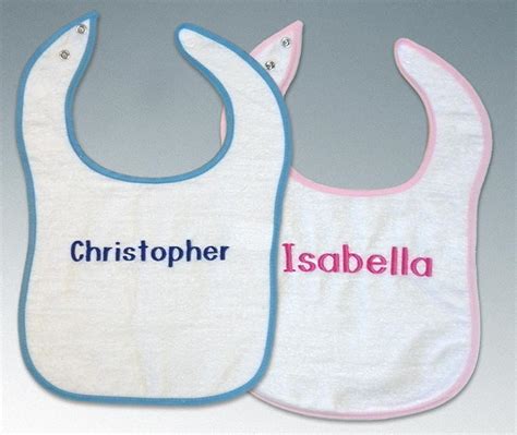 Personalized Baby Bibs For Boys And Girls Monogrammed