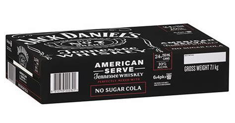 Jack Daniel S Cola Ml No Sugar American Serve Cola Valore