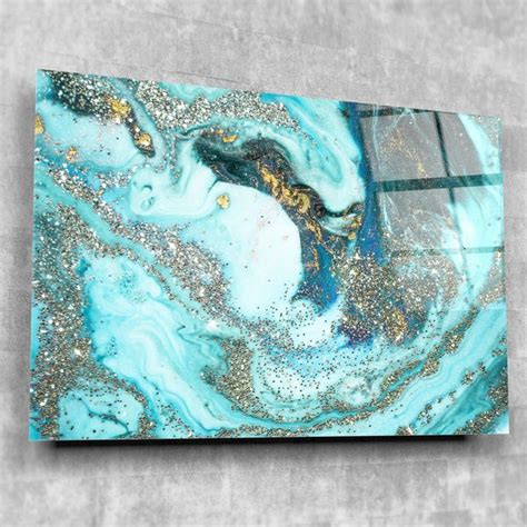 Aqua Wall Art - Etsy