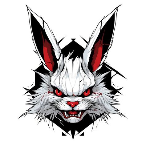 Evil Rabbit Logo Stock Illustrations 119 Evil Rabbit Logo Stock