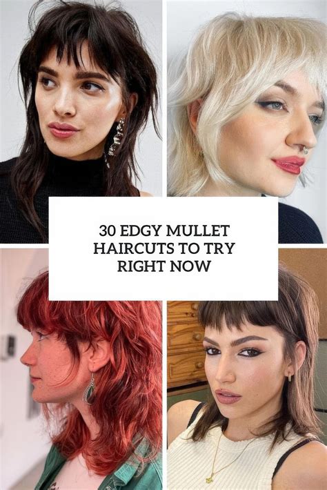 30 Edgy Mullet Haircuts To Try Right Now Styleoholic