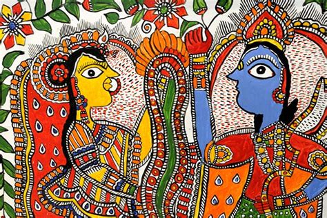 lart des peintures madhubani media india group