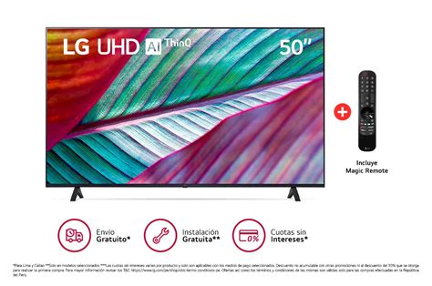 Lg Uhd Ur K Smart Tv Con Thinq Ai Inteligencia Artificial