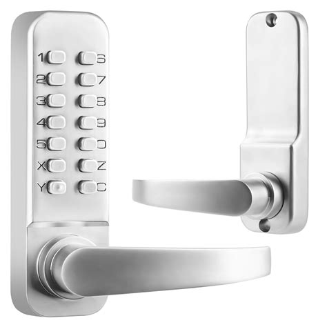 Annfuz Mechanical Keyless Door Lock With Handlekeypad Front Door Lock