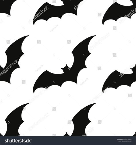 This Seamless Pattern Texture Bat On Stock Illustration 1545434969 ...