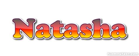 Natasha Logo Free Name Design Tool From Flaming Text