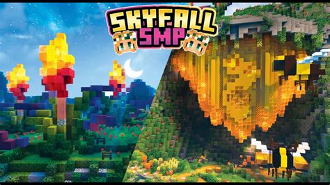 Lighting Up The Skyfall Smp With Torch Flowers And Giant Bee Hives