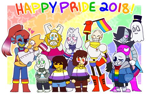 Gay Month Undertale Edition By Skeleshibe On Deviantart