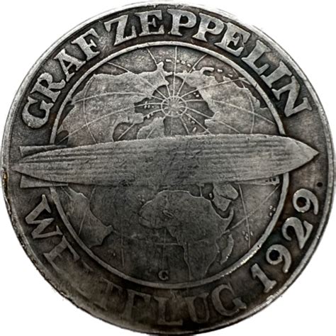 Graf Zeppelin LZ 127 Journey 1929 Medal EBay