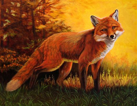 Lone Fox By Pat Lewis