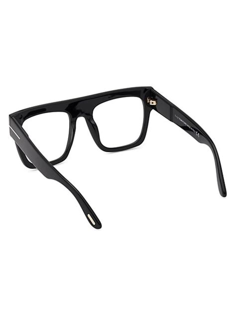 Shop Tom Ford Renee 52mm Flat Top Square Glasses Saks Fifth Avenue