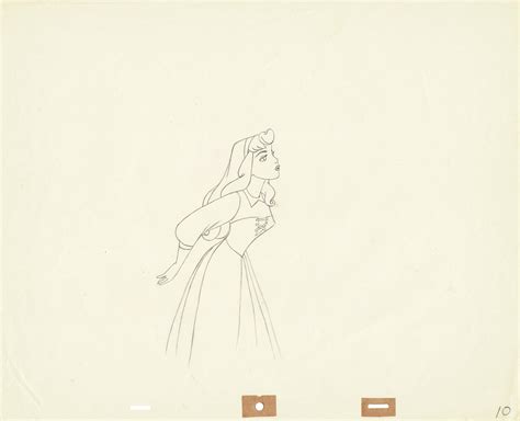 Walt Disney Studios Vintage Sleeping Beauty Production Animation Cel