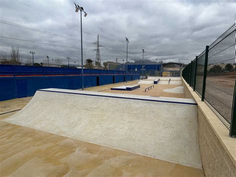 Las obras del Skate Park de La Nucía entran en su recta final