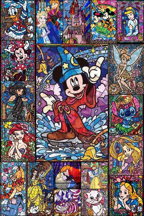 Disney Characters Stained Glass Artofit