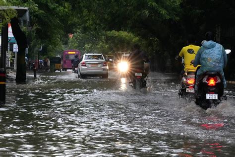 Heavy Rainfall Lashes Chennai Schools Declare Holiday As City Reports