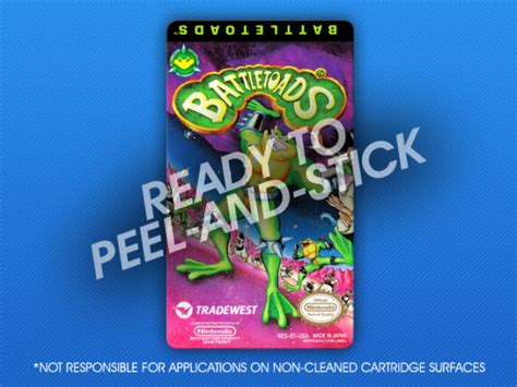 Battletoads Retro Game Cases