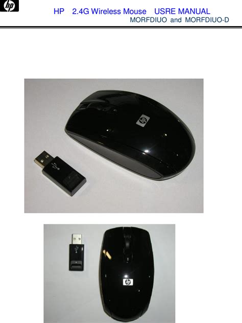 Primax Electronics DMORFDIUO D 2 4G Wireless Dongle User Manual