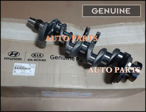 B Genuine Crankshaft For Hyundai Accent Veloster Kia Rio