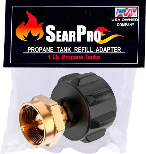 Buy Searpro 1lb Propane Tank Refill Adapter Gas Cylinder Tank Coupler Universal Qcc1 Type1