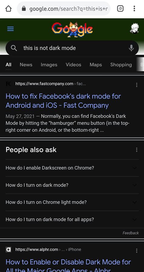 Black Chrome Browser - NOT Dark Mode? Help? - Google Chrome Community