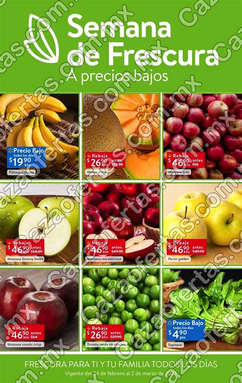 Folleto Walmart Express Semana De Frescura De Febrero Al De Marzo