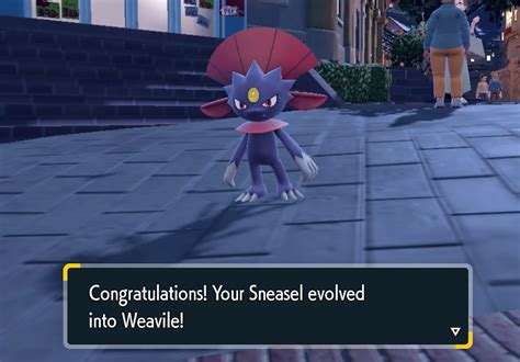 Pokemon Scarlet Violet How To Evolve Sneasel Into Weavile Razor