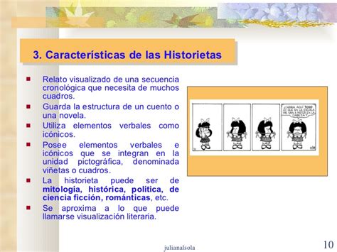 Elementos Caracteristicas Y Estructura De La Historieta