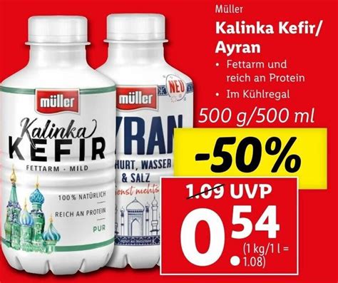 Kalinka Kefir Ayran G Ml Angebot Bei Lidl