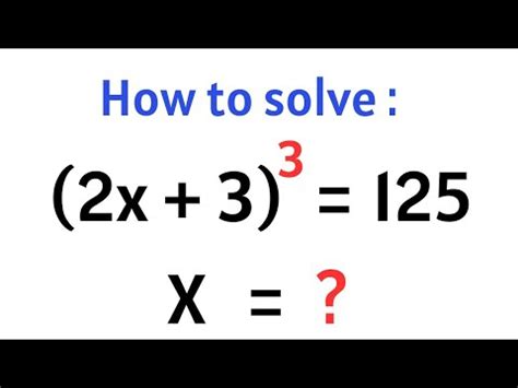 A Nice Polynomial Equation Of Rd Degree Find The Roots Of Given