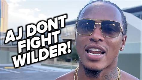 Anthony Yarde Doesnt Want Anthony Joshua To Face Wilder Questions If