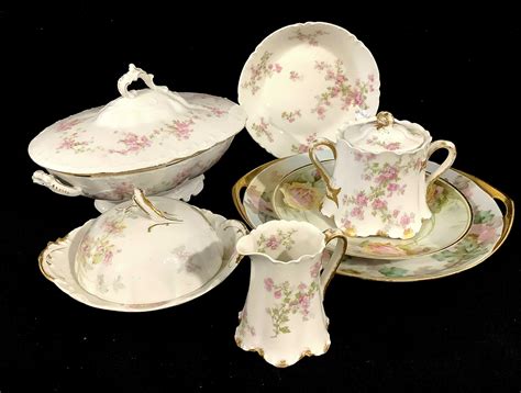 Lot Theodore Haviland Limoges Porcelain China Set