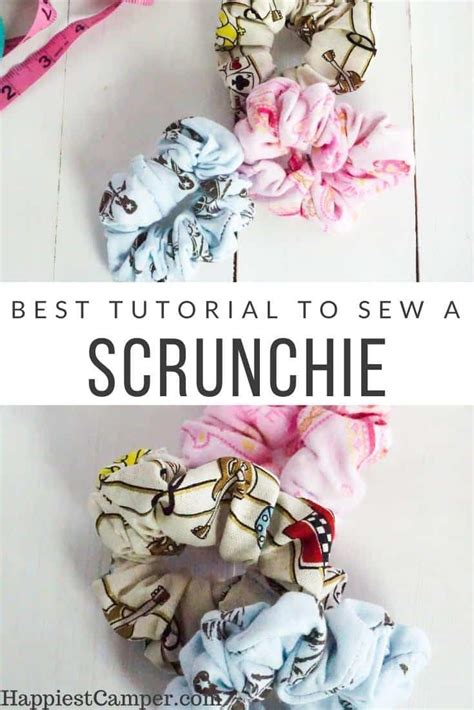 How to Sew a Scrunchie | Cucito