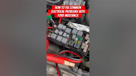 How To Fix Common Electrical Problems With Ford Mustangsshorts Youtube