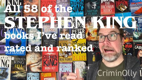 Stephen King Top 50 All Of The Stephen King Books I Ve Read Rated And