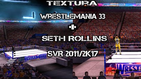 Wrestlemania Arena Seth Rollins New Attire Texture Svr K