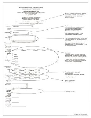 Fillable Online Rider Event Request Form Tips And Tricks Rider Edu