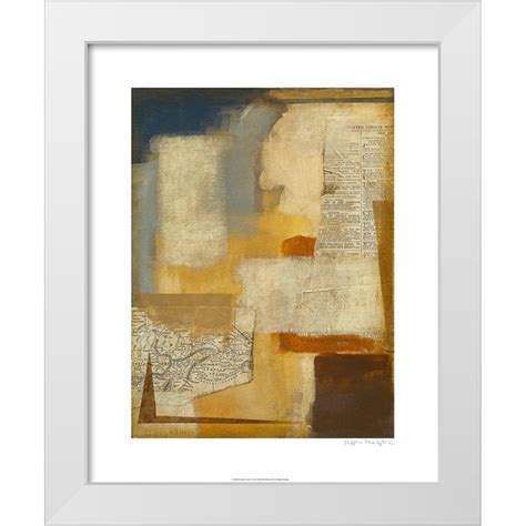 Meagher Megan X White Modern Wood Framed Museum Art Print Titled